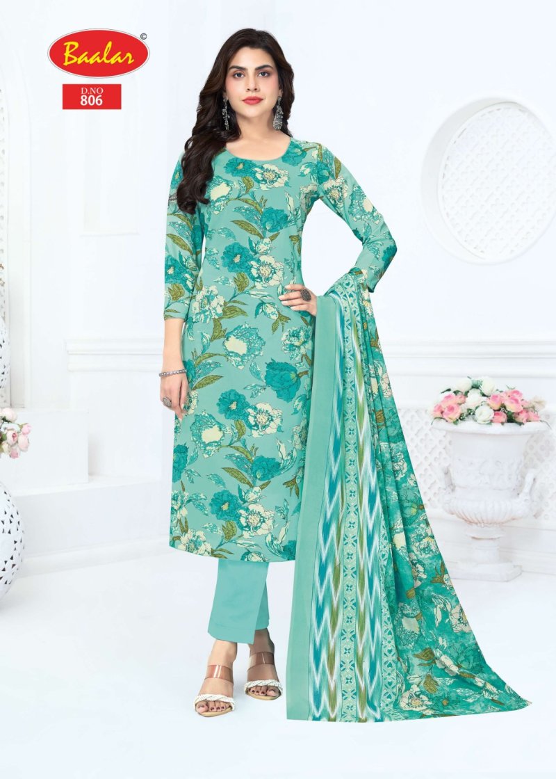 Pashmina Vol 8 By Baalar Cotton Printed Dress Material